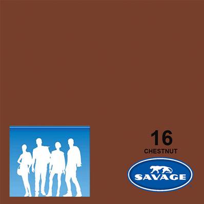 SAVAGE Fond  Photo Chestnut 2,75x11m - destockage