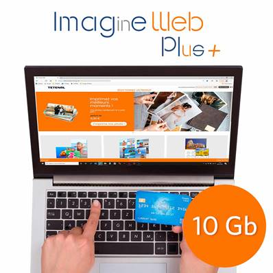 IMAGINE WEB PLUS by Tetenal - Renouvellement de licence 1 an - 10 GB