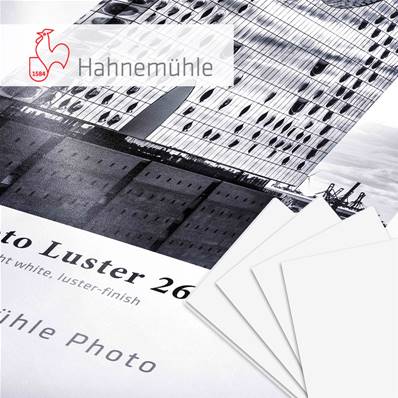 HAHNEMUHLE Papier Photo Luster 260g A4 25 feuilles