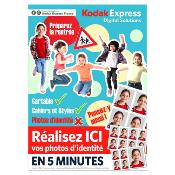 KODAK Express Poster Photo Identité Rentrée Scolaire 2025