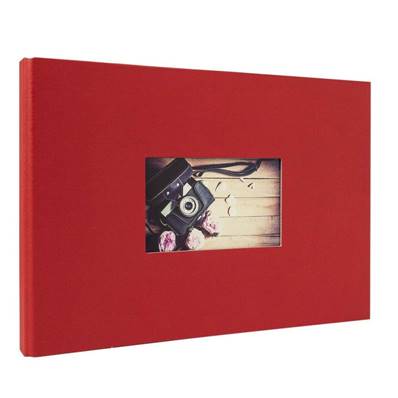 PANODIA Album STUDIO Traditionnel 60P 180V Rouge