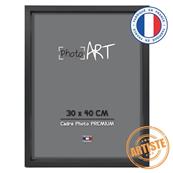 PHOTO ART PREMIUM Artist Cadre bois 30x40 Noir lot de 4