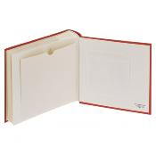 WALTHER Album classique mémo Fun 200ph 10x15 rouge - Lot de 2