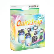 FUJIFILM PAP QuickSnap Bipack 400 - 27 poses avec Flash - lot de 10