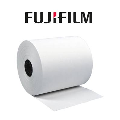 FUJIFILM Papier Lustré 250g 20,3cm x 65m pour DX/DE100 2 rouleaux