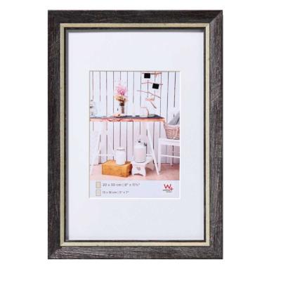 WALTHER Cadre résine Chalet 15x20 - photo 10x15cm noir - Lot de 4