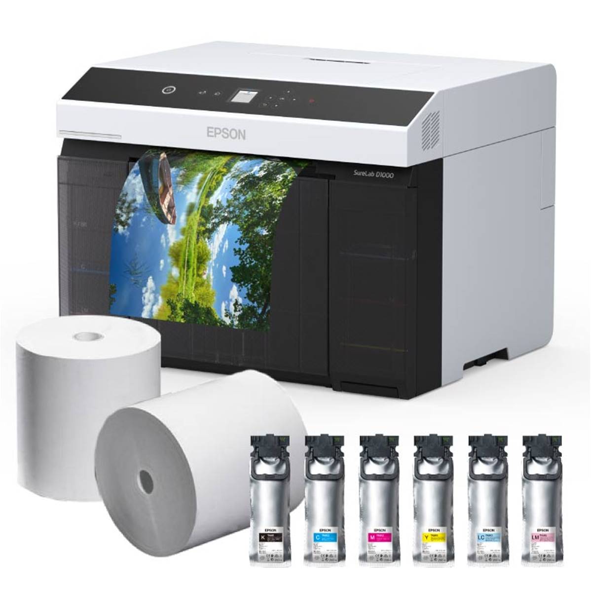Imprimante EPSON Surelab SL-D1000 + Encre + 2 Rlx Papier - TETENAL