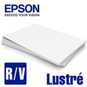 EPSON Papier Lustr R/V 225g 21x21cm pour D1000A 400 feuilles