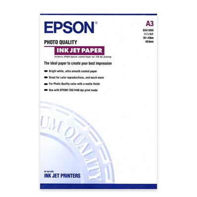 EPSON Papier Couche 102gr - A3 - 100 feuilles