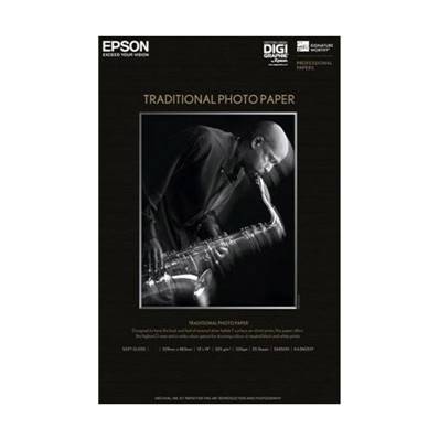 EPSON Papier Photo Traditionnel 330 g/m² A2 (42x59.4cm) 25f.