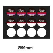 GAMAX Gabarit impression Badges et magnets Ø59mm pour Epson V1000