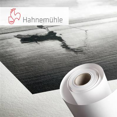 HAHNEMUHLE Papier Fine Art Photo Rag Bright White 310g 36"x12m 