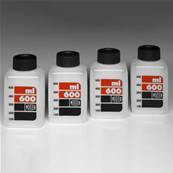 JOBO Bidons 600ml  graduation x 4