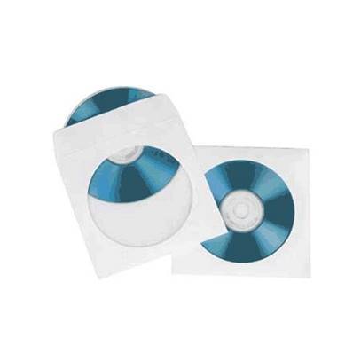 Pochette CD - Fenêtre recto plastique - par 100