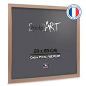 PHOTO ART PREMIUM Cadre bois 20x20 Chêne lot de 4 