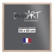 PHOTO ART PREMIUM Cadre bois 50x50 Chne lot de 4