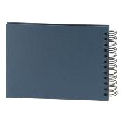 WALTHER Album traditionnel à spirale Fun 40ph 10x15 bleu - Lot de 2