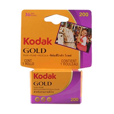 KODAK Film Gold 200 135-36 poses Blister Vendu par 10 