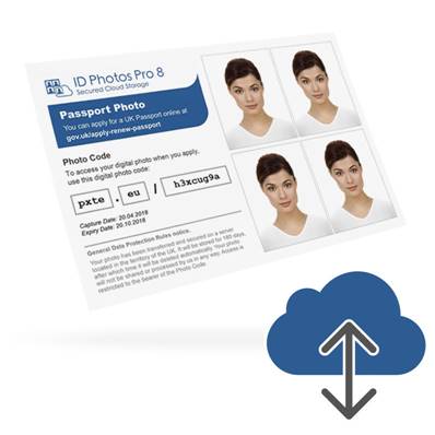 ID PHOTOS PRO 8 Abonnement 1 an SECURE CLOUD STORAGE