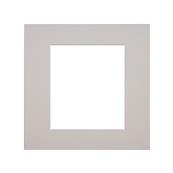 PASSE PARTOUT GRIS PERLE 30X30 PHOTO 20X20 Prix en baisse