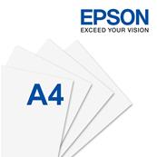 EPSON Papier Feuille R/V 800F A4 Glacé Premium 225g Pour D1000A 