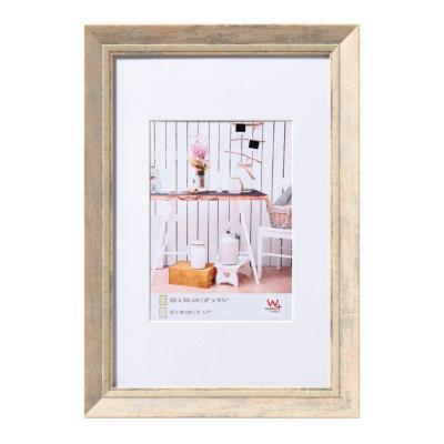 WALTHER Cadre résine Chalet 30x40cm - photo 20x30cm Nature - Lot de 4