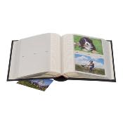 ERICA Album pochettes mémo Square 23,5x25cm 300vues Noir Lot de 2