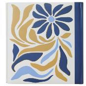 ERICA Album pochettes Flowers 4 25x22.5cm - 200 vues - bleu jaune