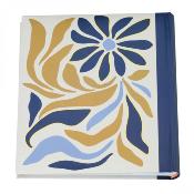 ERICA Album pochettes Flowers 4 25x22.5cm - 200 vues - bleu jaune