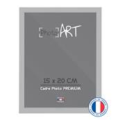 PHOTO ART PREMIUM Cadre bois 15x20 Argent lot de 4