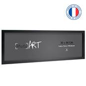 PHOTO ART PREMIUM Cadre bois 30x90 Noir lot de 4