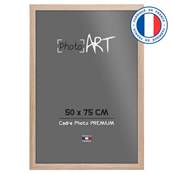 PHOTO ART PREMIUM Cadre bois 50x75 Chêne lot de 4