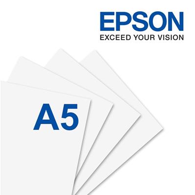 EPSON Papier Feuille Recto Verso A5 Glacé Premium 225g Pour D1000A 