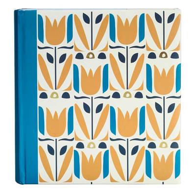 ERICA Album Pochettes Flowers 3 - 25x22.5cm - 200 vues - Bleu & jaune