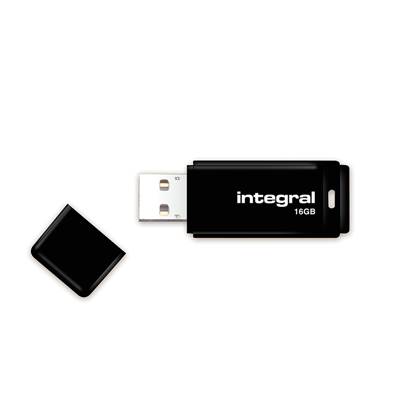 INTEGRAL Clé USB Pastel 16GB Noire - EcoTaxe comprise