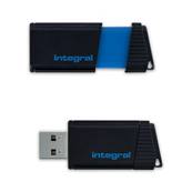 INTEGRAL Clé USB Pulse 16GB Bleue2.0 - EcoTaxe comprise