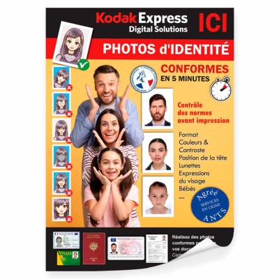 KODAK EXPRESS Poster Identité