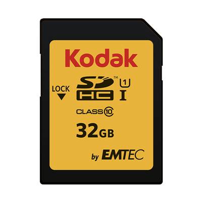 KODAK Carte Mémoire SD Premium 32GB - UHS-1 U1 Class 10