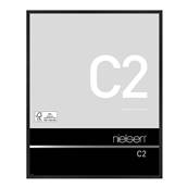 NIELSEN Cadre Photo Aluminium C2 60x80 - Noir Mat Brossé