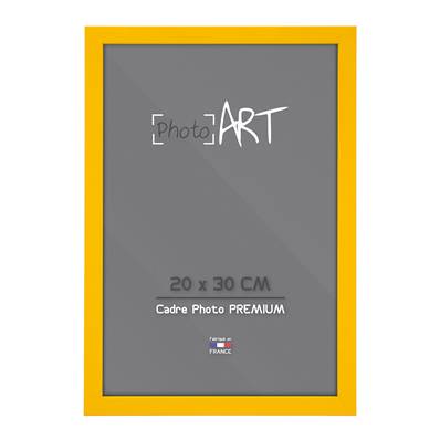 PHOTO ART PREMIUM Tonic Cadre bois 20x30 Jaune lot de 4