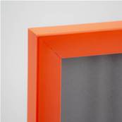 PHOTO ART PREMIUM Tonic Cadre bois 40x60 Orange lot de 4