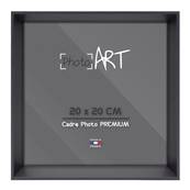 PHOTO ART PREMIUM Urban Cadre bois 20x20 Noir lot de 4