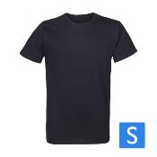 T-Shirt Noir Homme Taille S prétraité pour impression DTG Lot de 10 