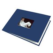UNIBIND Couverture Bleu Marine Lin 20x30 Pays./Prix unité/Vendux10