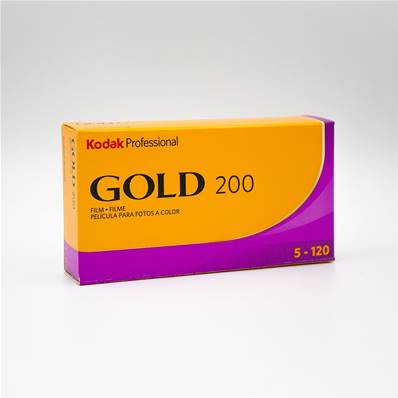 KODAK Film Gold 200 120 - Propack X 5 