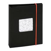 PANODIA Album Linea Pochettes - 36 vues 11,5x15 Noir - carton de  6 