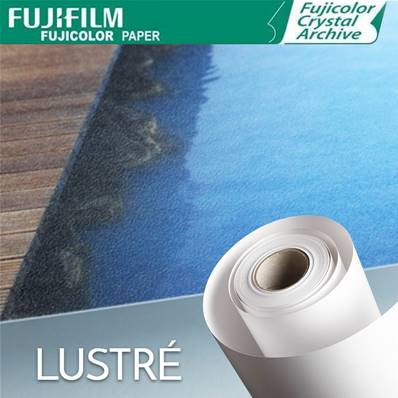 FUJIFILM Crystal Archive 10.2x186m Lustré - carton de 4 rlx