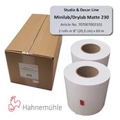 HAHNEMUHLE Papier Photo Mat 20.3cmx60m pour Dry Minilabs 2 rlx