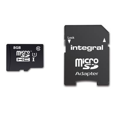 INTEGRAL Carte Mémoire UltimaPro 90 MB Micro SDHC 8GB - Classe 10