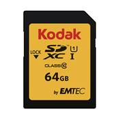 KODAK Carte Mémoire SD Premium 64GB - UHS-1 U1 Class 10